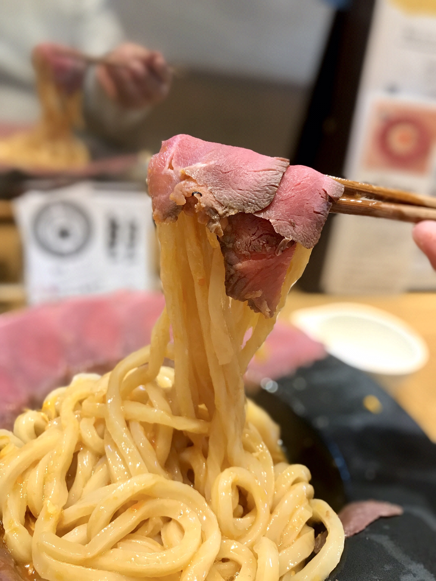 肉釜玉セット